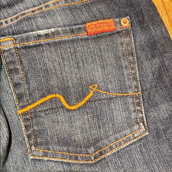 7 for all mankind maternity bootcut jeans - Picture 4 of 6